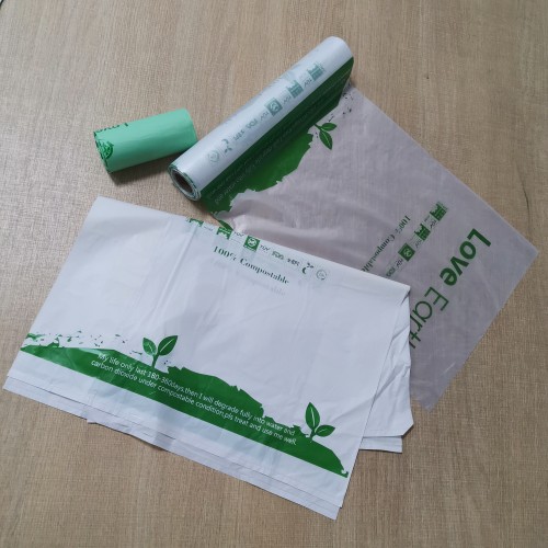Leak Proof Compostable Bags Wastebasket Liners Bags for Bathroom