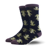 2021 New Arrival Happy Socks Men Dog Cat Shark Owl Harajuku Novelty Street Wear Funny Socks Men Cotton Long Socks