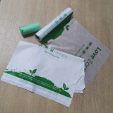 4-6 Gallon Biodegradable Garbage Bags Unscented Leak Proof Compostable Bags