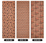 Custom Gym China Best Exercise Fitness Printed Logo Pilates Eco Friendly Cork Yoga Mat