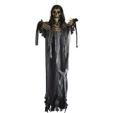 Halloween Animated Props Life Size Ghost Hanging Skeleton Halloween
