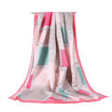 Factory Manufacturing 100 Pure Silk Twill Satin Women scarfs Square Custom Digital Printed Silk Scarves
