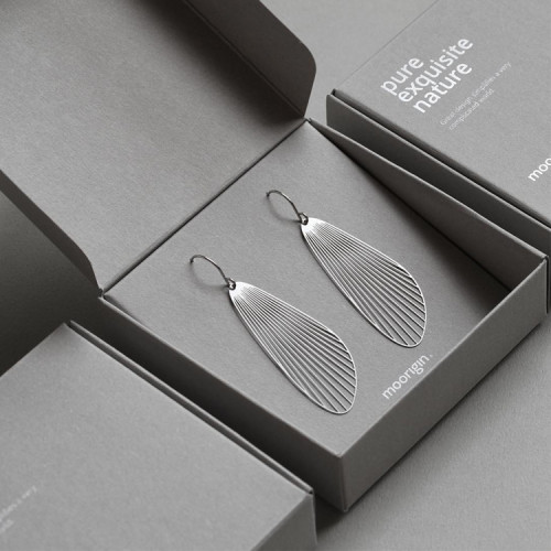 Fashion slide out drawer cardboard paper gift ring jewelry necklace packaging box with custom logo