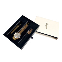 Custom Logo Private Label Luxury Sliding Drawer Style Paper Merchandise Mens Watch Box