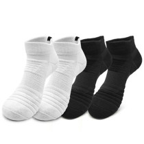 Men Tube Professional Actual Combat Long Tube Breathable Thick Towel Bottom High-Top Elite Basketball Sports Socks