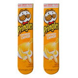 Personality Thermal Transfer European American Potato Chips 3D Printing Socks Tube Digital Printing Stocking