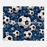 2021 High Quality Custom Beige Sherpa Dye Fleece Securitysublimation Blanket