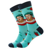 Sushi Tube Socks Mexican Skull Socks Cactus Men's Socks Women