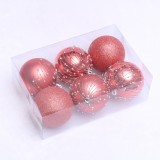 Wholesale indoor Christmas ornament shatterproof plastic Xmas decorative ball