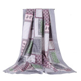 Factory Manufacturing 100 Pure Silk Twill Satin Women scarfs Square Custom Digital Printed Silk Scarves