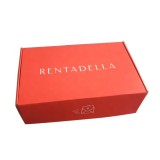 High quality shopping box printing can be customized logo gift clothing packaging corrugated box