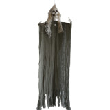High Quality Led Light Halloween Creepy Hanging Plastic Skeleton Outdoor Halloween Huge Prop