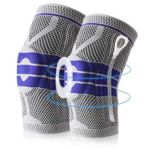 Customized Patella Stabilizer Silicone Gel Spring Support Knee Brace Protector Sleeves
