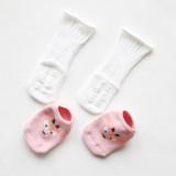 Winter New Fuzzy Terry Socks Thickened Children's Floor Socks Non-Slip Dispensing Toddler Cartoon Baby Socks