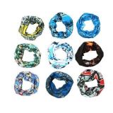 Ice Silk Scarf Cool Breathable Bandana Elastic Doo Rags Tube Bandanas Neck Gaiter