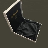New Custom Size Sleeve Embossing Brand Cover White Plastic Jewelry Box