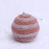 grey foam Christmas ball