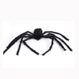 Halloween Hanging Decoration Felt Placemat 5ft 6ft 7ft Black Giant Spider