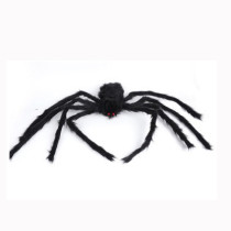Halloween Hanging Decoration Felt Placemat 5ft 6ft 7ft Black Giant Spider