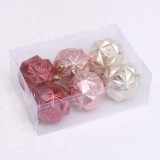 Wholesale indoor Christmas ornament shatterproof plastic Xmas decorative ball