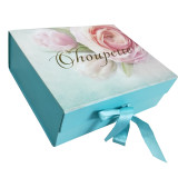Luxury Magnet and Ribbon Closure  packaging boxes for clothes