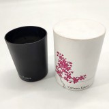 Small cylinder candle tube box with Jar