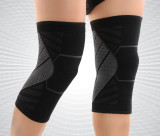 2020 New Arrivals 3D Knitted Elastic Nylon knee supports Sleeve Compression Sports Knee Brace