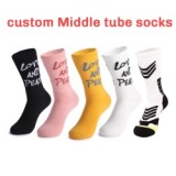 Custom Mens Athletic Football Socks Moisture Wicking Cushion Crew Socks For Outdoor Sports