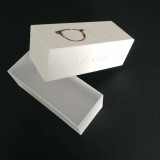 Simple High End Printing Matt Custom Paper White Sunglasses Glasses Box