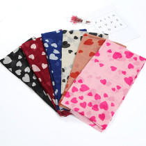 Various styles high-quality colourful designer styles printed scarf silk for women