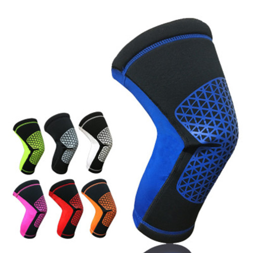 Breathable Elastic Knee Support Compression Knee Sleeves Pad For Football