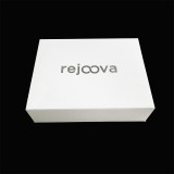 High rigid paperboard custom cosmetic box with foam insert for avoiding breakage.