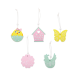 Multicolor WholesaleWooden  Easter Egg Decoration Hanging
