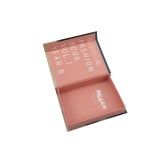 Colorful full printing custom design small size mini magnet book shape box