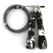 Wholesale Custom Camouflage Adjustable Speed Jump Rope Skipping Customized Skipping Rope