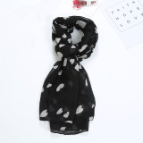 Various styles high-quality colourful designer styles printed scarf silk for women