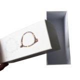Hot ! Free Risk Rectangle Custom Size Paper Matte White Printing Box For Myopic Lenses Packing