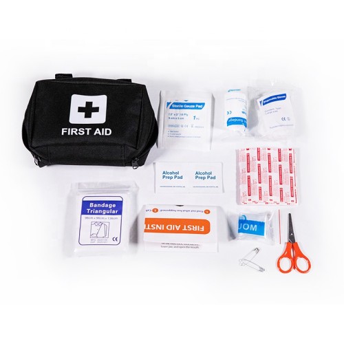 Comprehensive Portable Outdoor Essential Bicycle First Aid Survival Kit