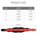 Outdoor Sports Custom Nylon Weightlifting Power Belt Lever Work Out Gym Weight Lifting Belts