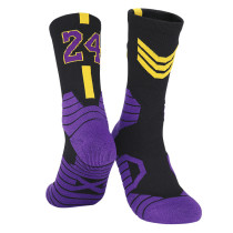 Summer Men Basketball Elite Football Children  Mid-Tube High-Top Towel Sports Socks