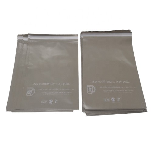 EN13432 BPI OK compost home ASTM D6400 biodegradable Satchel Courier Shipping Bag