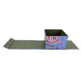 Recycled Cardboard Packaging Magnetic Closure Foldable Paper Gift Boxes