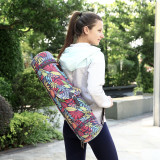 Travel Yoga Mat Bag Eco Friendly Carrier With Custom Logo Canvas Yoga Bags