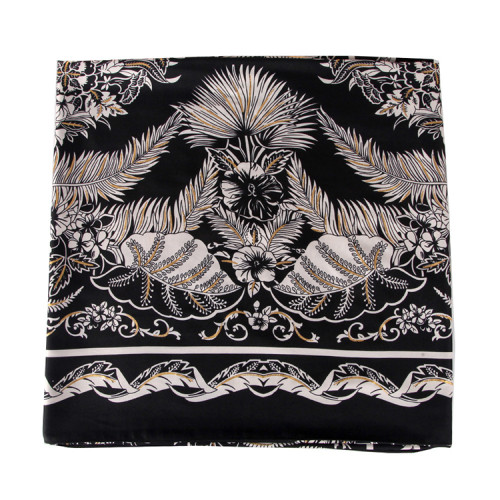 New fashion silk scarf wholesale long Big Vintage silk scarves satin Women Fashion shawl