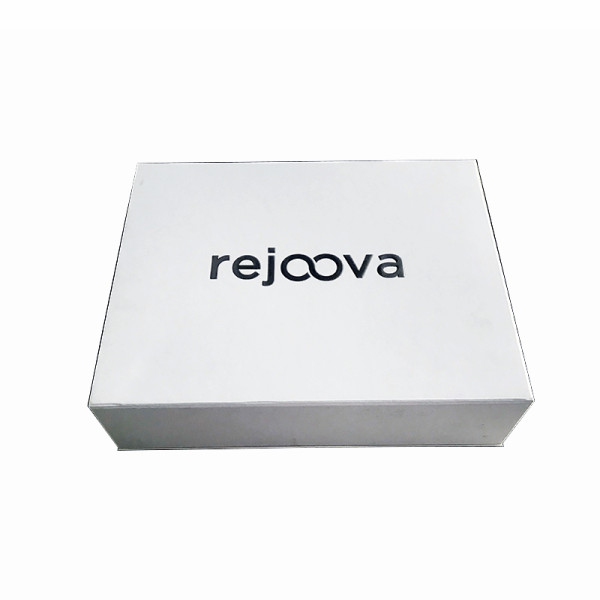 High rigid paperboard custom cosmetic box with foam insert for avoiding breakage.