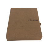 Custom Logo Printing Luxury High Quality Recycle Sliding Style Cardboard Kraft Paper Packaging Drawer Box