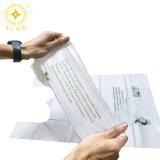 Custom Size Green Biodegradable Recycled Shopping Bags Courier Bag Compostable Bags With PBAT And PLA Material