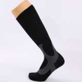 Compression socks  High quality Striped women socks sport stretch fabric Nylon sport breathable custom