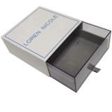 custom rigid drawer packaging  Acrylic jewelry box with logo