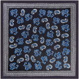 Fashionable Professional Male Female New Korean Silk Cashew Small Floral Square Scarf Ladies